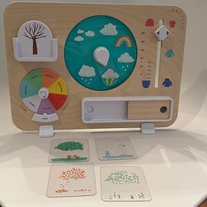 Lovevery Plan ahead weather board